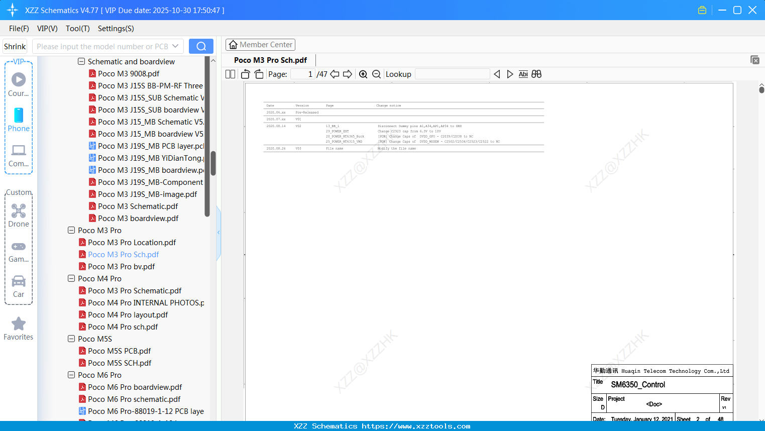 Xiaomi Poco M3 Pro Sch